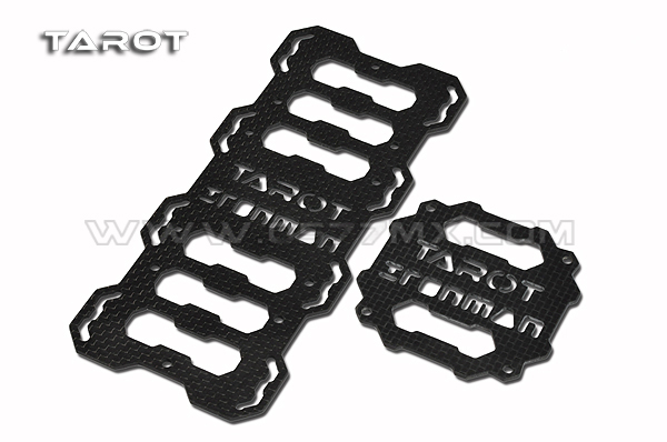 Folding over the Tarot FY680 six-axis carbon fiber panels, center board TL68B06