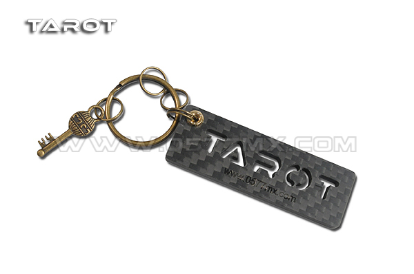 飞越 Tarot 珍藏版3K纯碳板古铜钥匙圈  TL3015