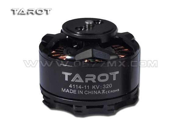 飞越 Tarot 4114/320KV 多轴无刷马达/黑  TL100B08-01